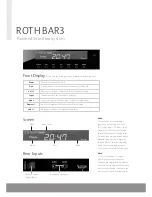 Предварительный просмотр 4 страницы Roth Audio BAR3 User Manual