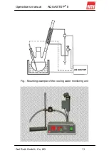 Предварительный просмотр 11 страницы Roth AQUASTOP II Operation Manual