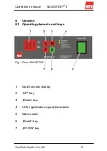 Предварительный просмотр 17 страницы Roth AQUASTOP II Operation Manual