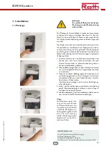 Preview for 5 page of Roth BW/H Komfort Installation Manual