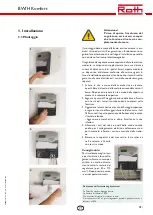 Preview for 73 page of Roth BW/H Komfort Installation Manual