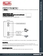 Предварительный просмотр 32 страницы Roth EcoDWT plus 3 Installation Instructions Manual