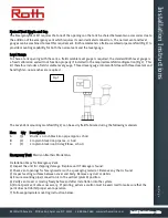 Предварительный просмотр 36 страницы Roth EcoDWT plus 3 Installation Instructions Manual