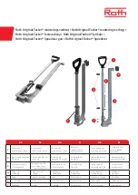 Preview for 1 page of Roth Original-Tacker Speedstar Manual