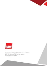 Preview for 40 page of Roth ROTILABO CR-DS 40 Operation Manual