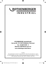 Preview for 88 page of Rothenberger Industrial DT-118 Instructions For Use Manual