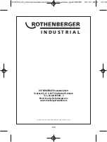 Preview for 108 page of Rothenberger 030954E Instructions For Use Manual