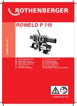 Rothenberger 055844Z Instructions For Use Manual preview
