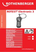 Rothenberger 66080 Instructions For Use Manual preview