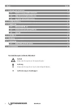 Preview for 4 page of Rothenberger ALLGAS 2000 Instructions For Use Manual