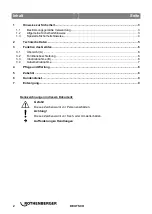 Preview for 4 page of Rothenberger HD 11/90 Instructions For Use Manual