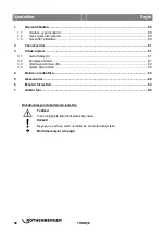 Preview for 60 page of Rothenberger HD 11/90 Instructions For Use Manual