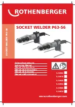 Preview for 1 page of Rothenberger P63-S6 Instruction Manual