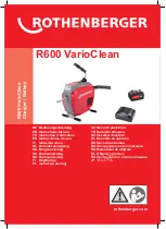 Rothenberger R 600 Instructions For Use Manual preview