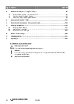 Preview for 98 page of Rothenberger RO FL180 Instructions For Use Manual