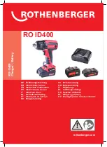 Rothenberger RO ID400 Instructions For Use Manual preview