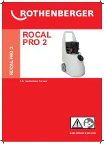 Rothenberger ROCAL PRO 2 Instructions For Use Manual preview