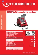 Rothenberger ROCAM mobile Instructions For Use Manual preview