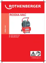 Preview for 1 page of Rothenberger RODIA-VAC Instructions For Use Manual