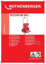 Preview for 1 page of Rothenberger RODRUM L Instructions For Use Manual