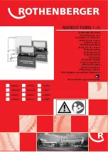 Rothenberger Rofrost Turbo Instructions For Use Manual preview