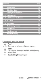 Preview for 73 page of Rothenberger ROLEAK Pro Instructions For Use Manual