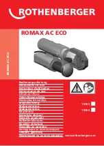 Preview for 1 page of Rothenberger ROMAX AC ECO Instructions For Use Manual