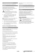 Preview for 49 page of Rothenberger ROMAX AC ECO Instructions For Use Manual