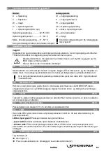 Preview for 91 page of Rothenberger ROMAX Compact TT Instructions For Use Manual