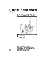 Rothenberger ROPOWER 50 R Instruction Manual preview