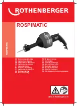 Preview for 1 page of Rothenberger ROSPIMATIC Instructions For Use Manual