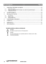 Preview for 34 page of Rothenberger ROSPIMATIC Instructions For Use Manual