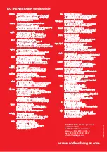 Preview for 72 page of Rothenberger ROWELD ROFUSE Print+ V2 Instructions For Use Manual