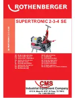 Rothenberger SUPERTRONIC 2 SE Instructions For Use Manual preview