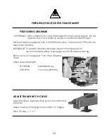 Предварительный просмотр 19 страницы Roto-Mix 1105A Operation And Parts Manual