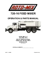 Roto-Mix 720-16 Operations & Parts Manual preview