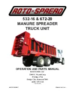 Roto-Spread 532-16 Operation And Parts Manual preview