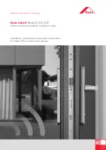 Preview for 1 page of Roto Safe E Eneo C Installation, Maintenance And Operation Instructions