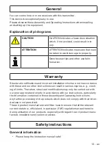 Предварительный просмотр 13 страницы Roto ZEL STG HS 1 II Manual