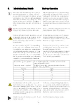 Preview for 16 page of Rotoclear P-11500 Operating Manual