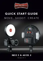 Rotolight AEOS 2 Quick Start Manual предпросмотр