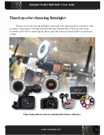 Предварительный просмотр 2 страницы Rotolight Stealth RL48 User Manual