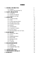 Preview for 4 page of Rotomec CYCLONE C50 Series Operator'S Manual