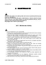 Предварительный просмотр 21 страницы Rotomec CYCLONE C50 Series Operator'S Manual