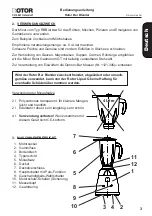 Preview for 5 page of ROTOR BAR BLENDER RBB Instruction Manual