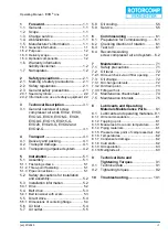 Preview for 3 page of ROTORCOMP EVO15 Operating Manual