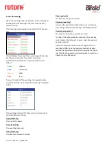 Preview for 18 page of rotork Bifold EHPC210 Firmware Manual