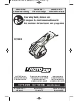 Preview for 1 page of RotoZip ROTOZIP RFS1000 Operating/Safety Instructions Manual