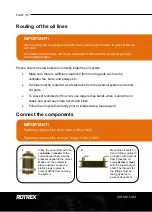 Preview for 8 page of Rotrex C-range Setup And Maintenance