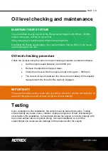 Preview for 11 page of Rotrex C-range Setup And Maintenance